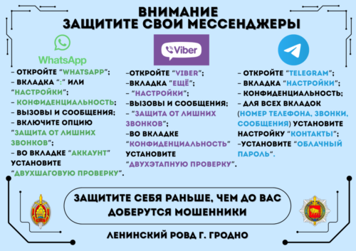 Защита мессенджеров